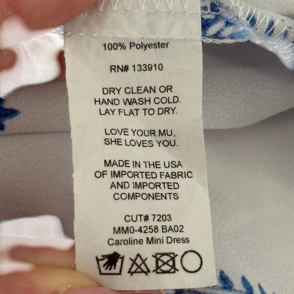 Show Me Your Mumu Caroline Mini Dress L Bali - Picture 8 of 8